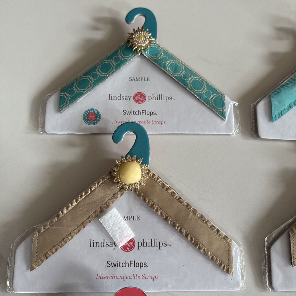 7 Pair LINDSAY PHILLIPS SWITCH FLOPS Samples - Picture 3 of 5
